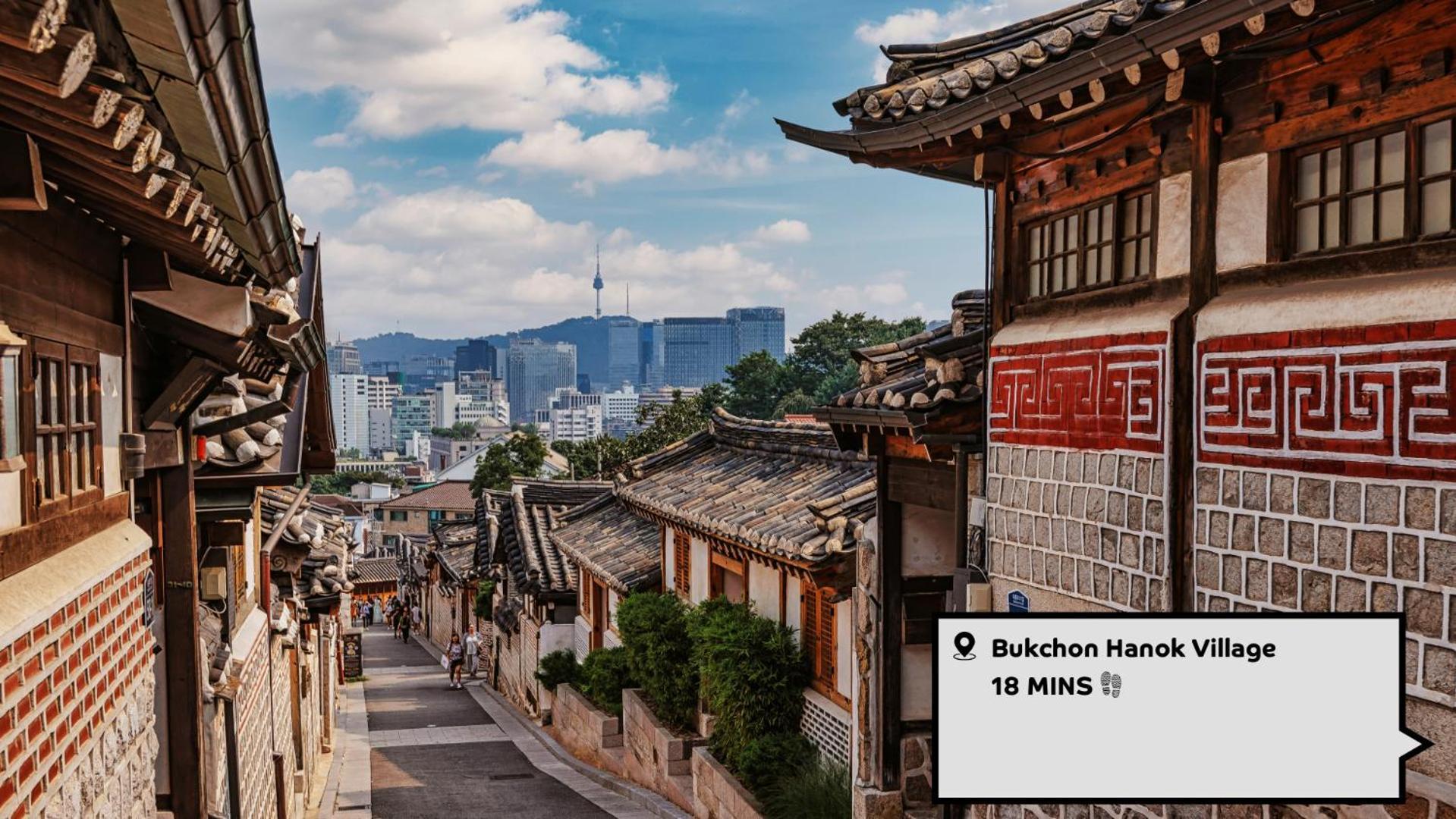The Korean Traditional Hanok In Downtown Seoul For Convenient Public Transportation - Seoul Ari 外观 照片